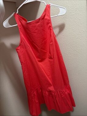 Donna Morgan Coral Red Mini Dress